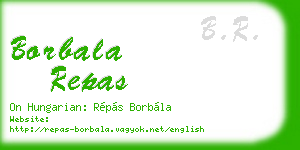 borbala repas business card